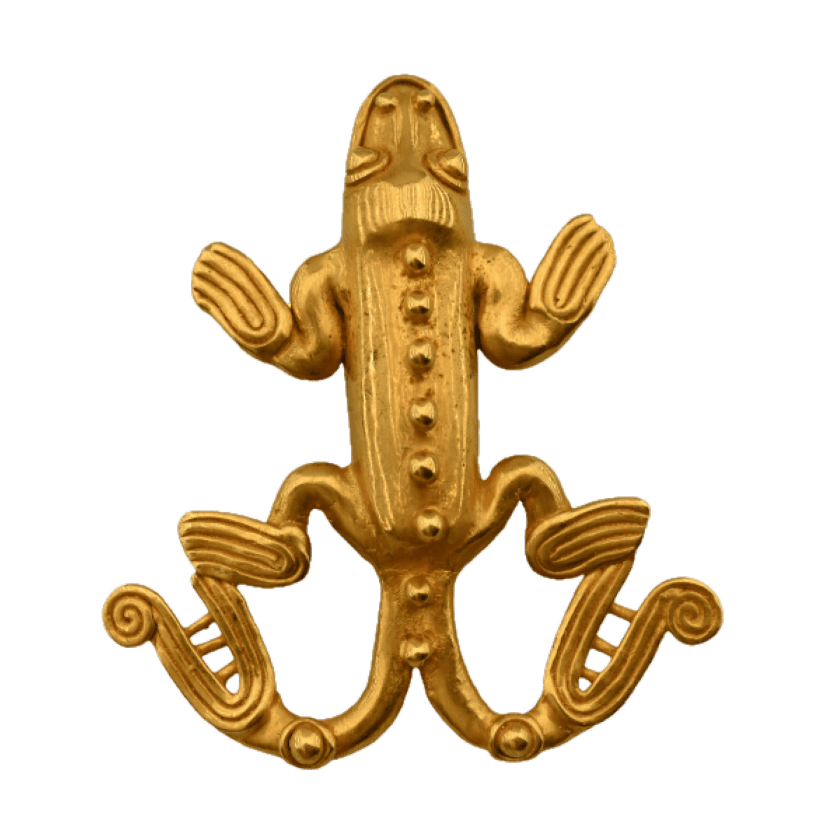 Pendant in the form of a frog